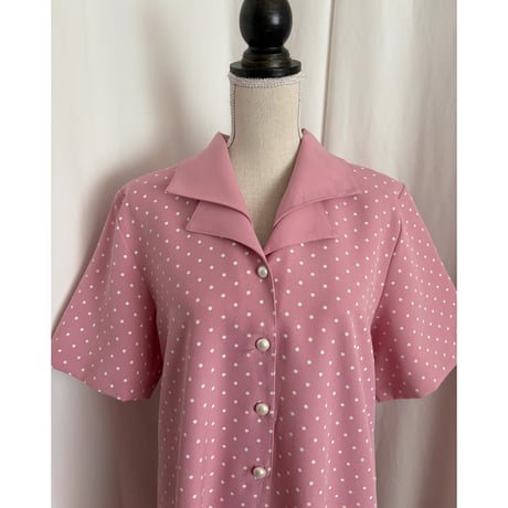 Vintage strawberry milk dot one-piece