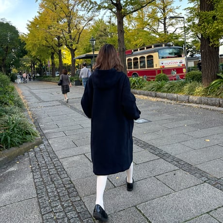 Vintage tartan check duffle coat