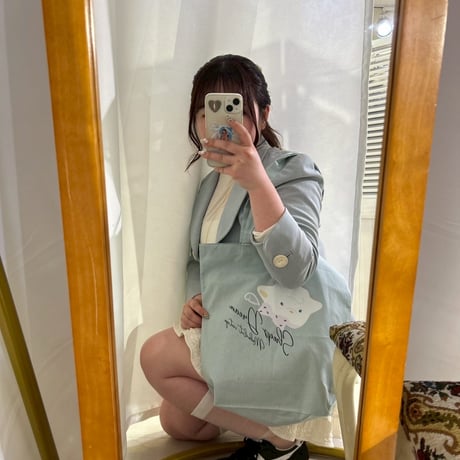 Original Dream Sheep tote bag<mint>
