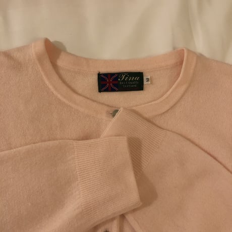 Baby pink cardigan
