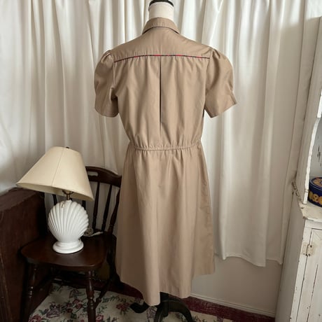 Vintage taran check line one-piece