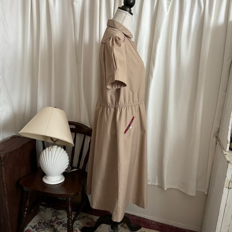 Vintage taran check line one-piece