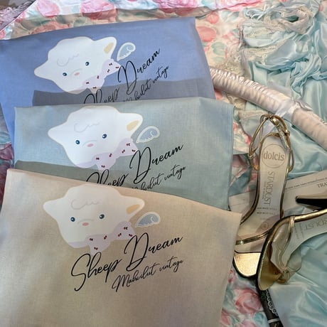 Original Sheep Dream tote bag<baby blue>