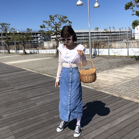 denim skirt