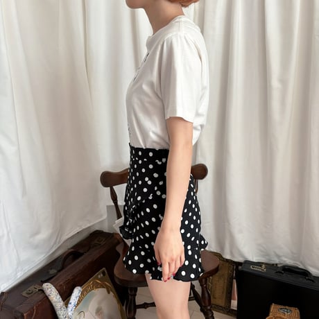 Used polo print design T-shirt