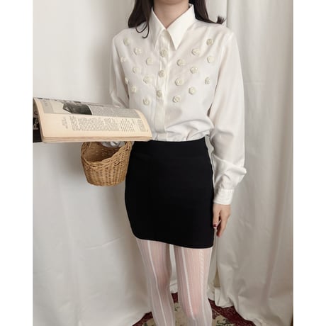 Vintage rose design shirt