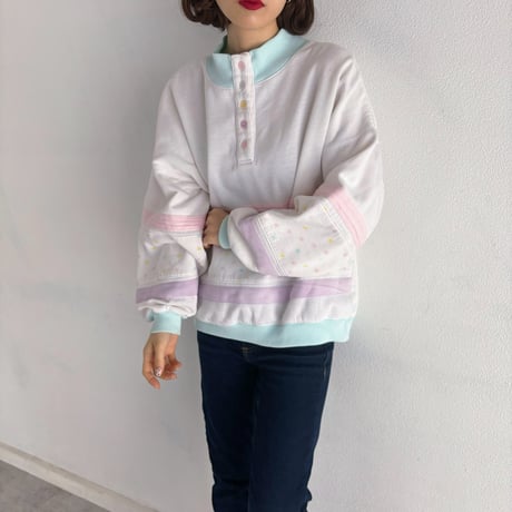 Vintage baby color star sweat
