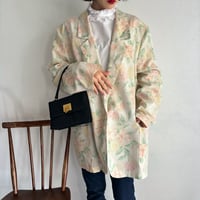 Vintage french floral pattern jacket