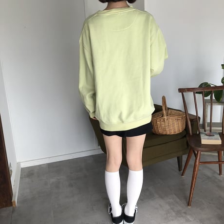 Vintage baby green logo sweat