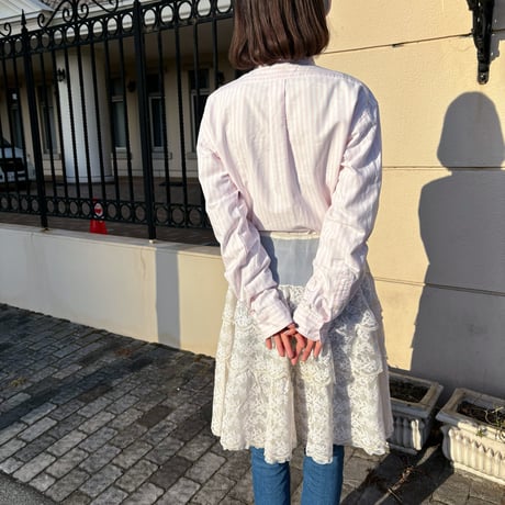 Ralph Lauren baby pink stripe shirt