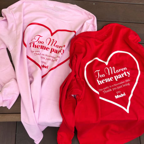 Party ticket T Pink