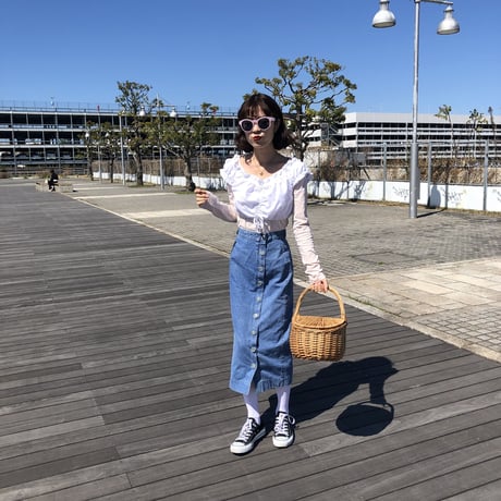 denim skirt