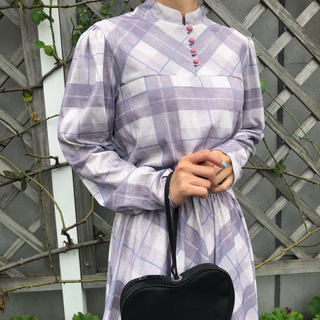 lovely check one-piece