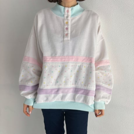 Vintage baby color star sweat
