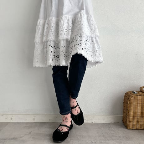 Vintage cotton frill skirt