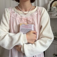 Vintage mini lace thermal tops