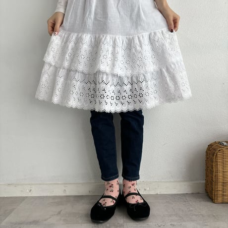 Vintage cotton frill skirt