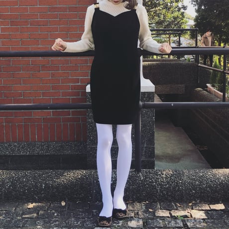 Velor camisole dress