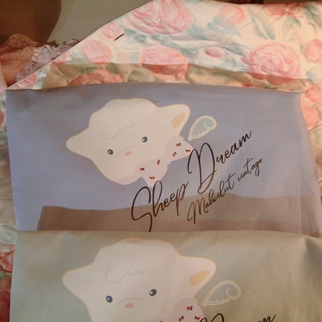 Original Sheep Dream tote bag<baby blue>