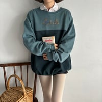 Vintage beart design sweat