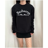 Burberrys embroidery sweat