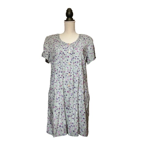 mint floral overalls