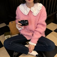 Vintage lovely pink cardigan