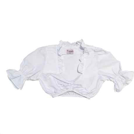 Candy sleeve tyrol blouse