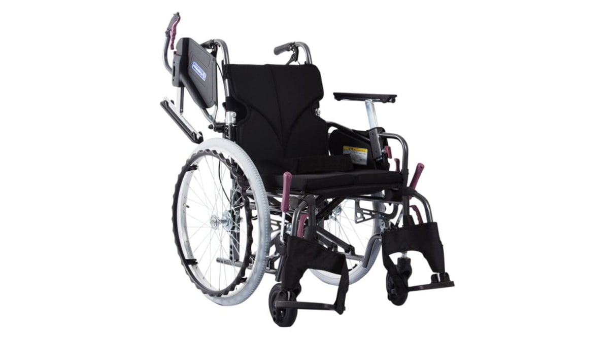 カワムラサイクル) 標準型 車椅子 自走式 モダン Aスタイル KMD-A22-40