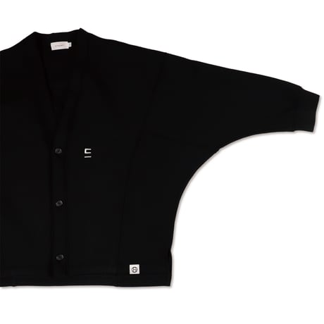 double knit cardigan/BK(ETS-2014 )