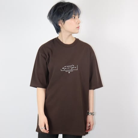 QOQ T-shirt/BRN(ETS-2008)