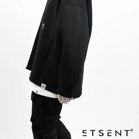 double knit cardigan/BK(ETS-2014 )