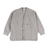 double knit cardigan/GRY(ETS-2014 )