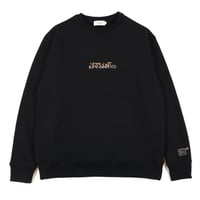 embroidery logo sweat shirt/BK(ETS-2015)
