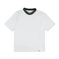 Neck logo T-shirt / WH (ETS-2012)