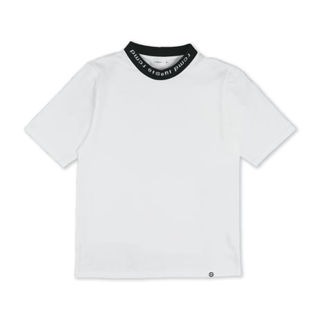 Neck logo T-shirt / WH (ETS-2012)