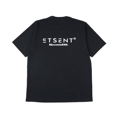 Back logo T-shirt /BLK(ETS-2010)