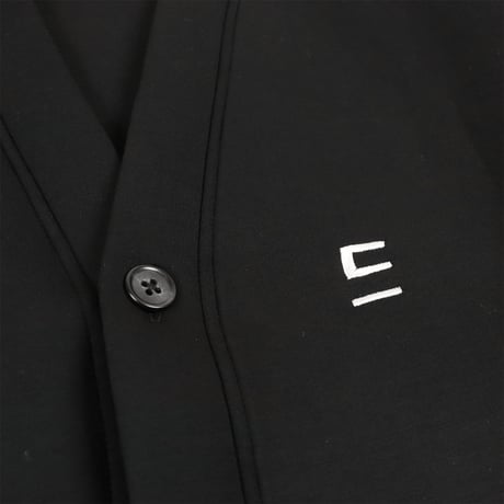 double knit cardigan/BK(ETS-2014 )