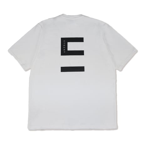 "E" logo T-shirt/WH(ETS-2006)