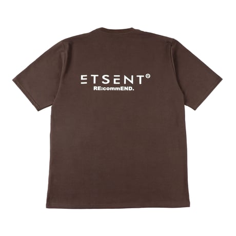 Back logo T-shirt /BRN(ETS-2010)