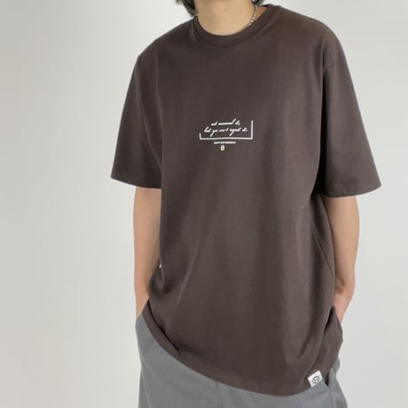 QOQ T-shirt/BRN(ETS-2008)