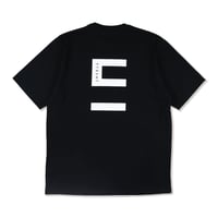 "E" logo T-shirt/BK(ETS-2006)