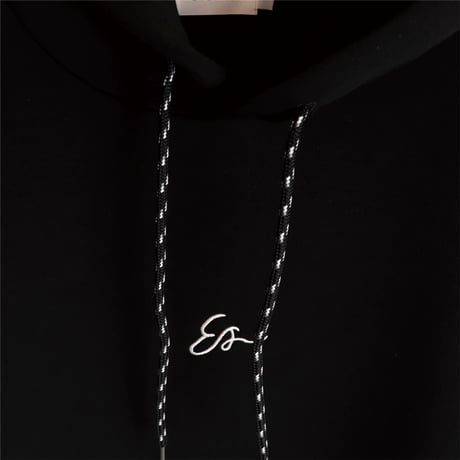 double knit hoodie/BK(ETS-2013 )