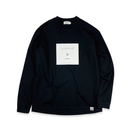 crackly long sleeve T-shirt/BK(ETS-2009)