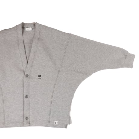 double knit cardigan/GRY(ETS-2014 )