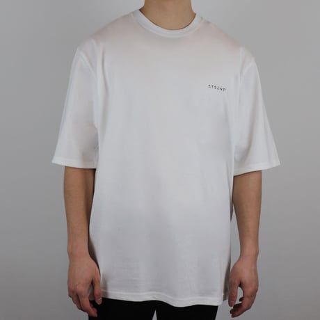 "E" logo T-shirt/WH(ETS-2006)