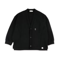 double knit cardigan/BK(ETS-2014 )