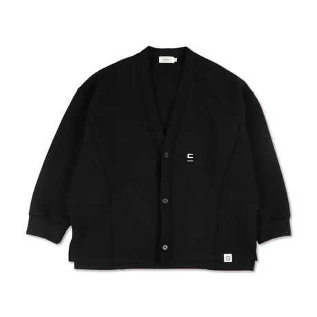 double knit cardigan/BK(ETS-2014 )