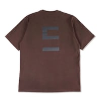 "E" logo T-shirt/BRN(ETS-2006)