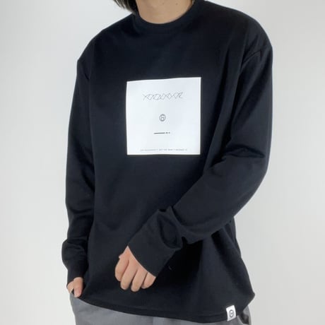 crackly long sleeve T-shirt/BK(ETS-2009)